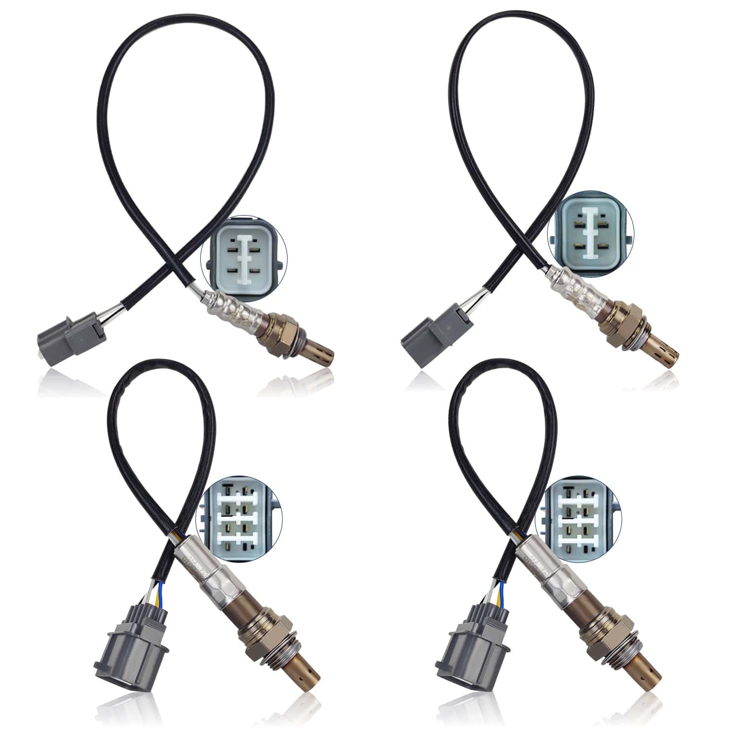 Conjunto de 4 sensores de oxígeno 234-5010 234-4355