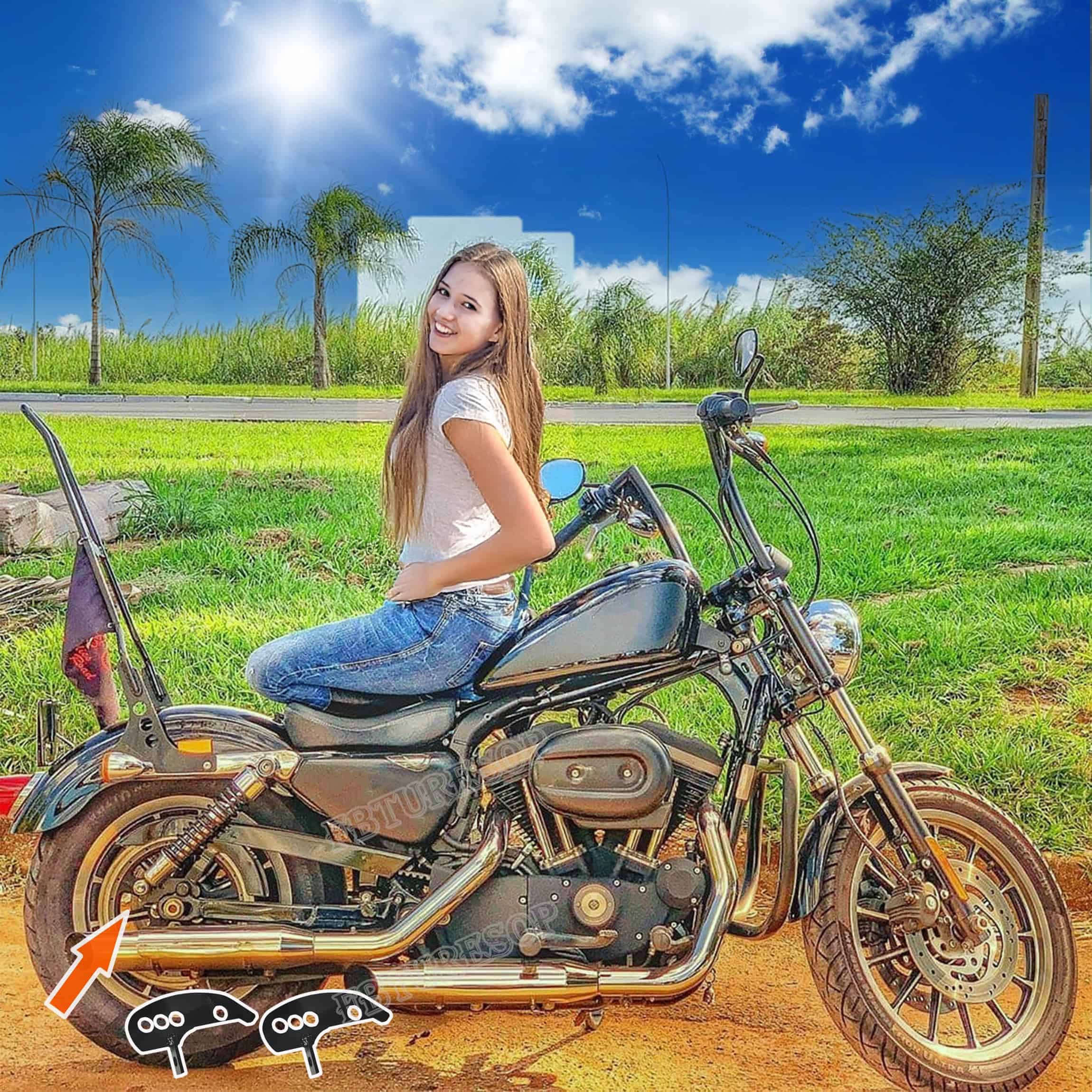 Kit de Bajada para Harley Sportster 2016-2023 Iron 883, - Imagen 3