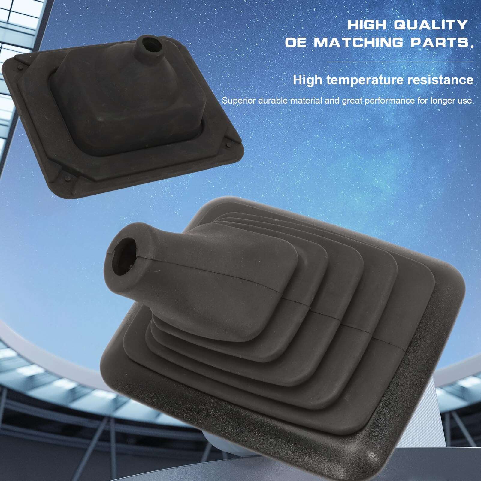 Anlseiod Bota de Goma para Palanca de Cambios Manual con - Imagen 3