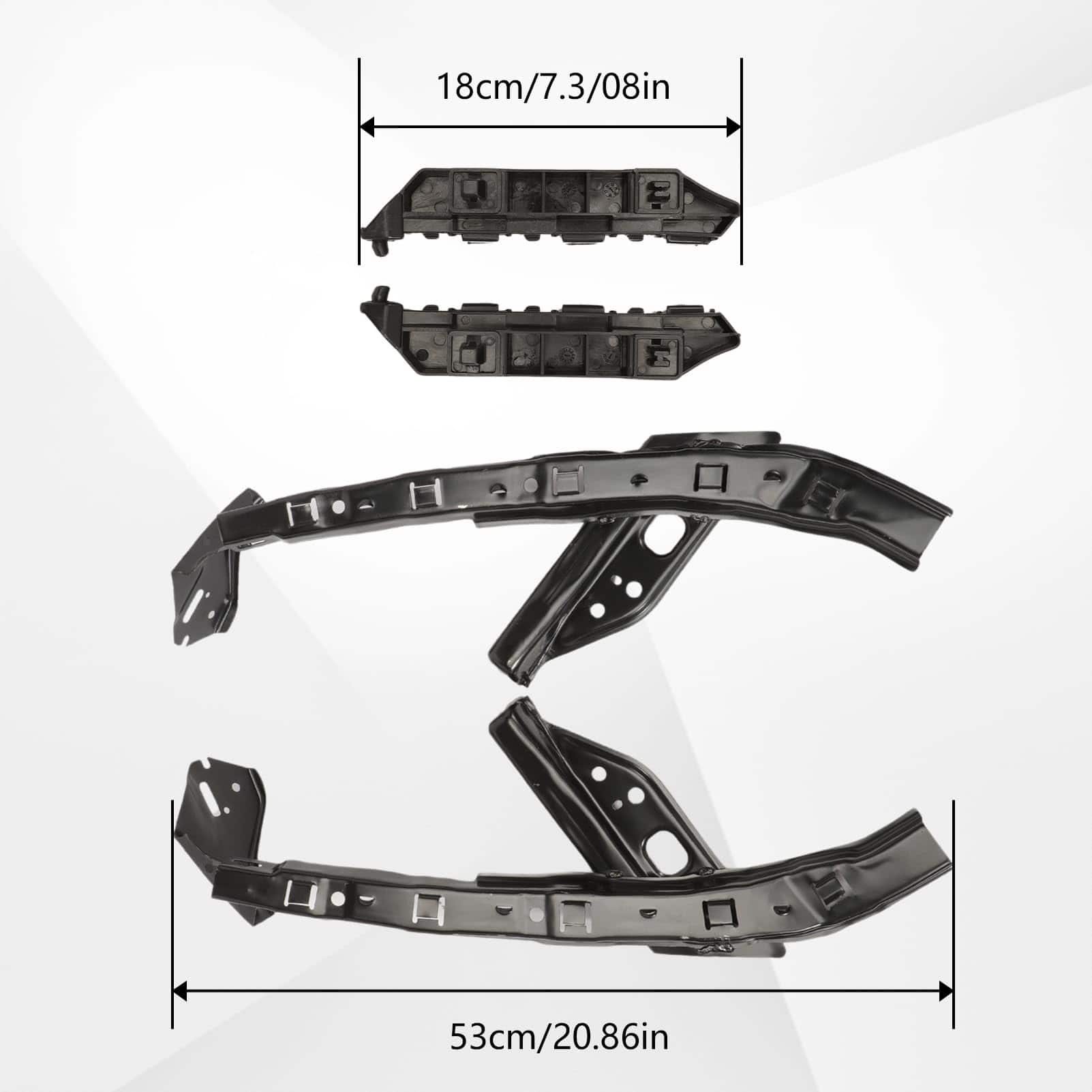 Kit de Soporte de Montaje del Faro Delantero y Parachoques - Imagen 7