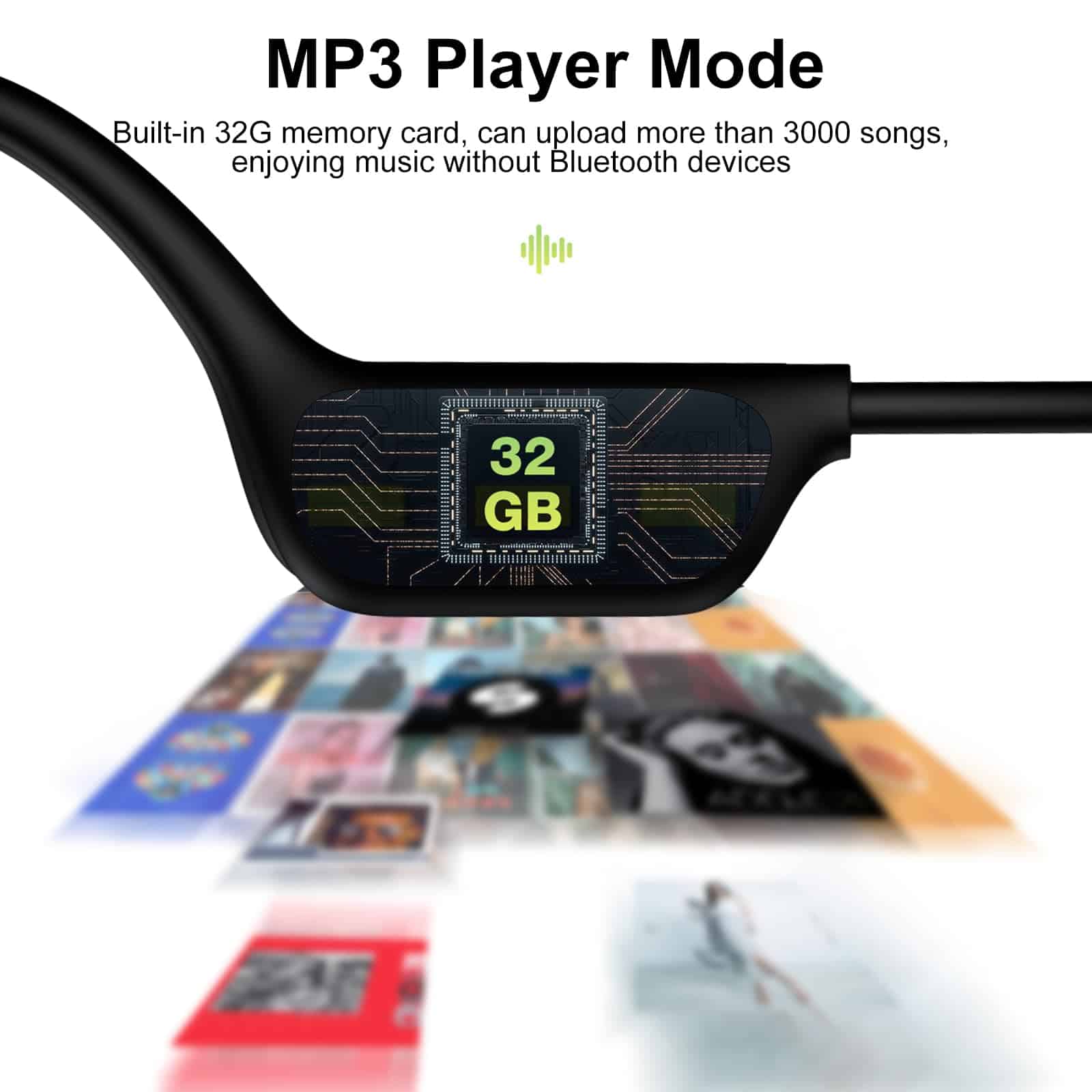 Audífonos de natación de conducción ósea RR SPORTS, - Imagen 5