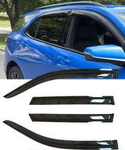 4pcs Deflectores de Lluvia Originales a -Humo Oscuro