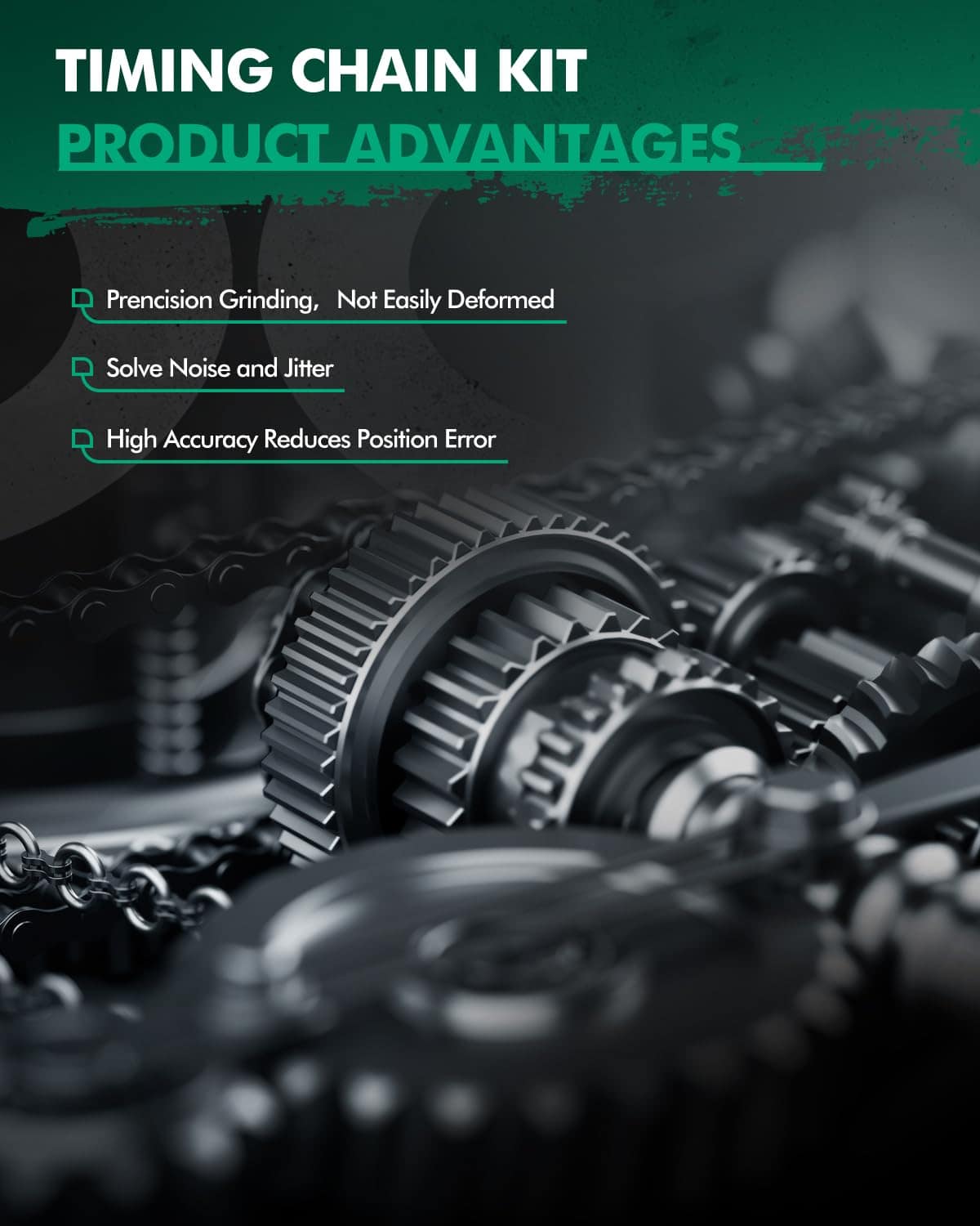 Kit de cadena de distribución del motor SCITOO - 9-5490 - Imagen 10