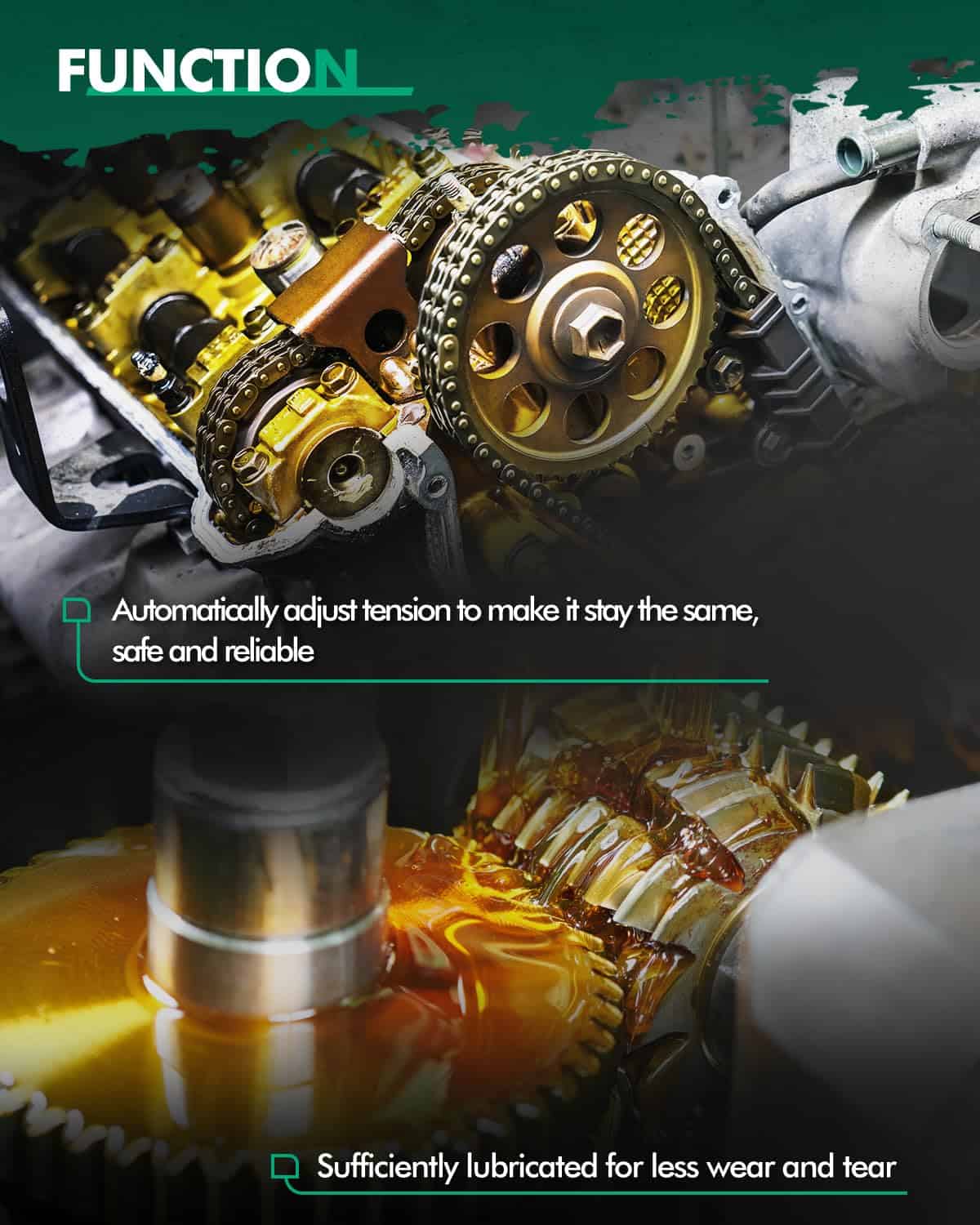 Kit de cadena de distribución del motor SCITOO - 9-5490 - Imagen 9