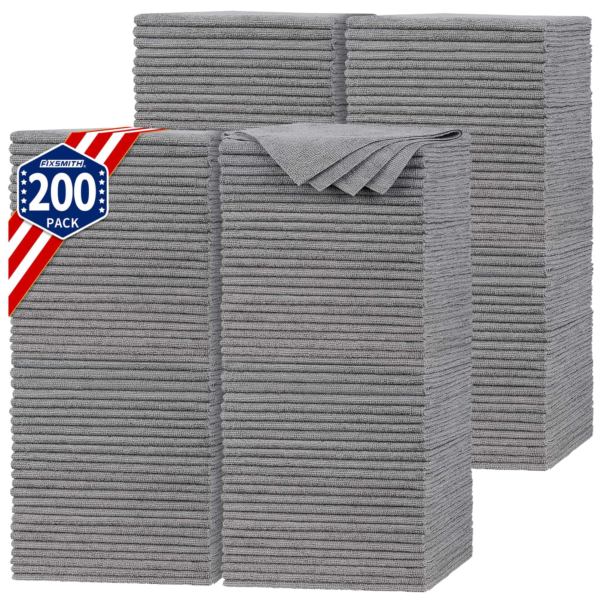 Paquete de 200 Toallas de Tienda FIXSMITH, Paño de