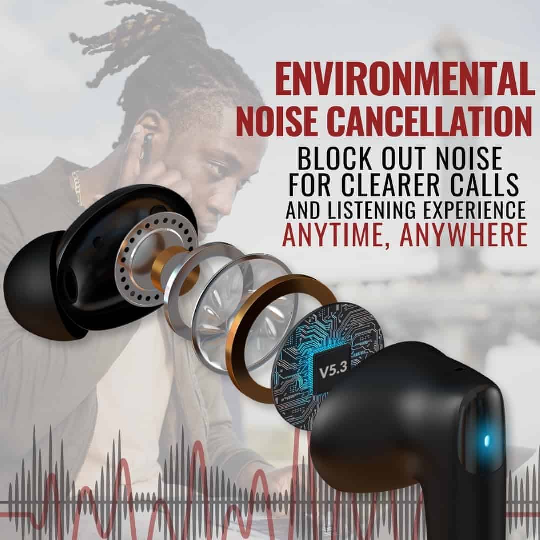 Audífonos inalámbricos resistentes al sudor T-90 BoomSounZ - Imagen 8