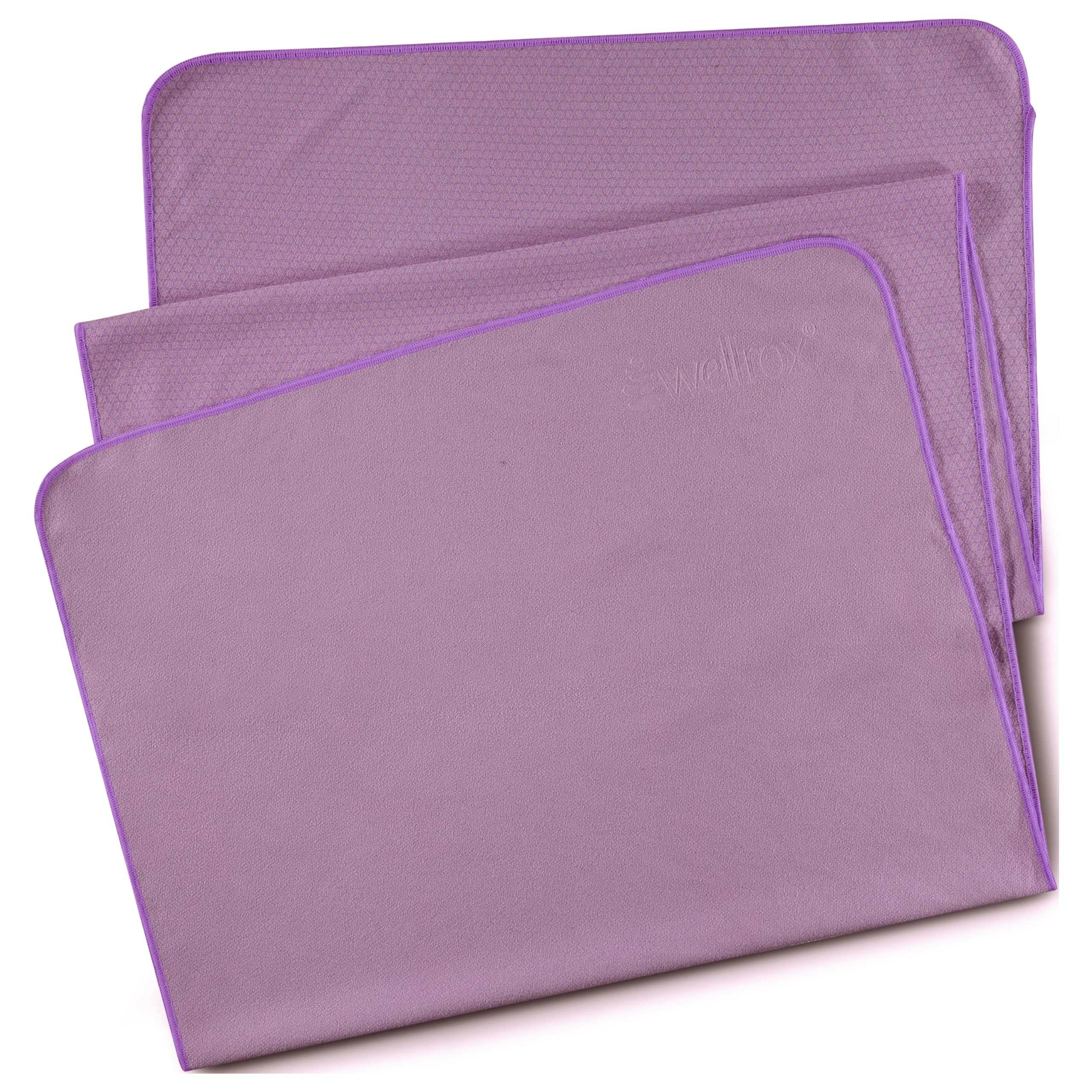 Toalla de Yoga Antideslizante Wellrox - Súper Absorbente - Imagen 4