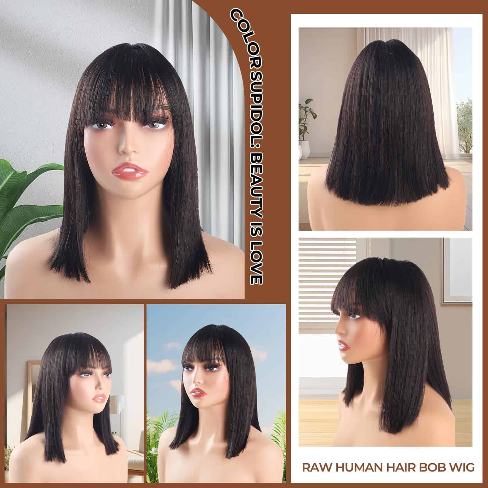 Peluca de cierre de encaje HD COLORSUPIDOL 3x1 con - Imagen 7