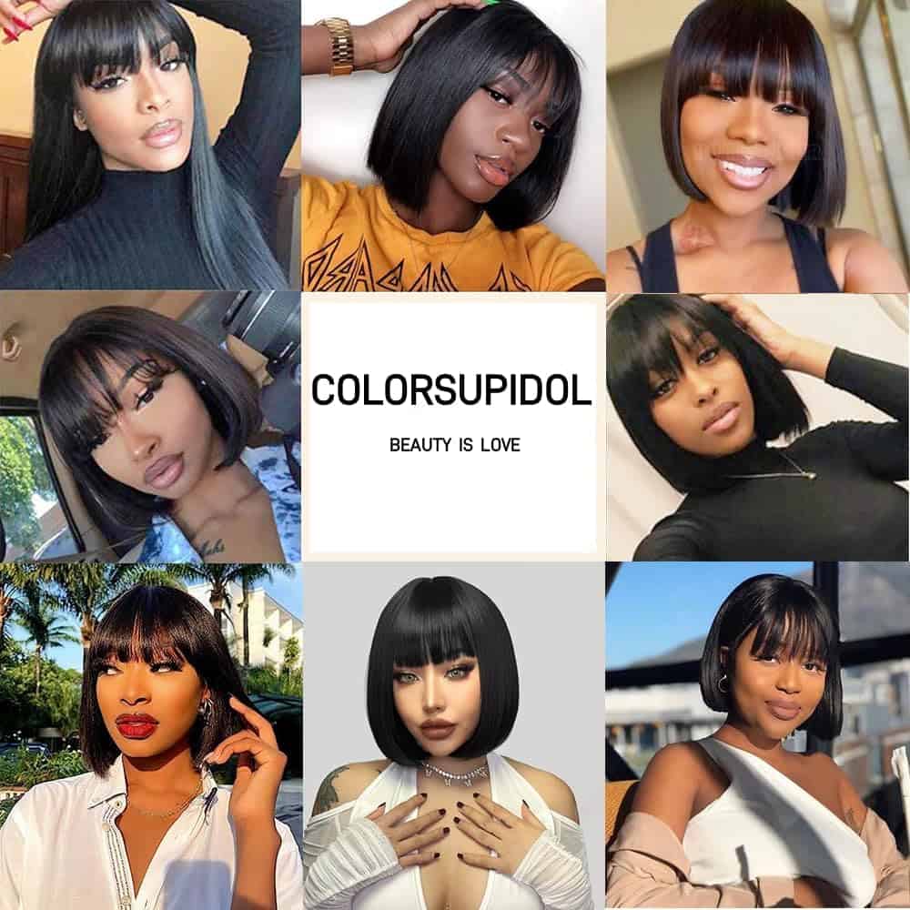 Peluca de cierre de encaje HD COLORSUPIDOL 3x1 con - Imagen 8