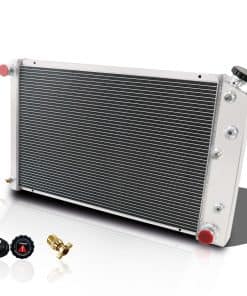 Radiador de aluminio de 4 filas compatible con 1968-1990