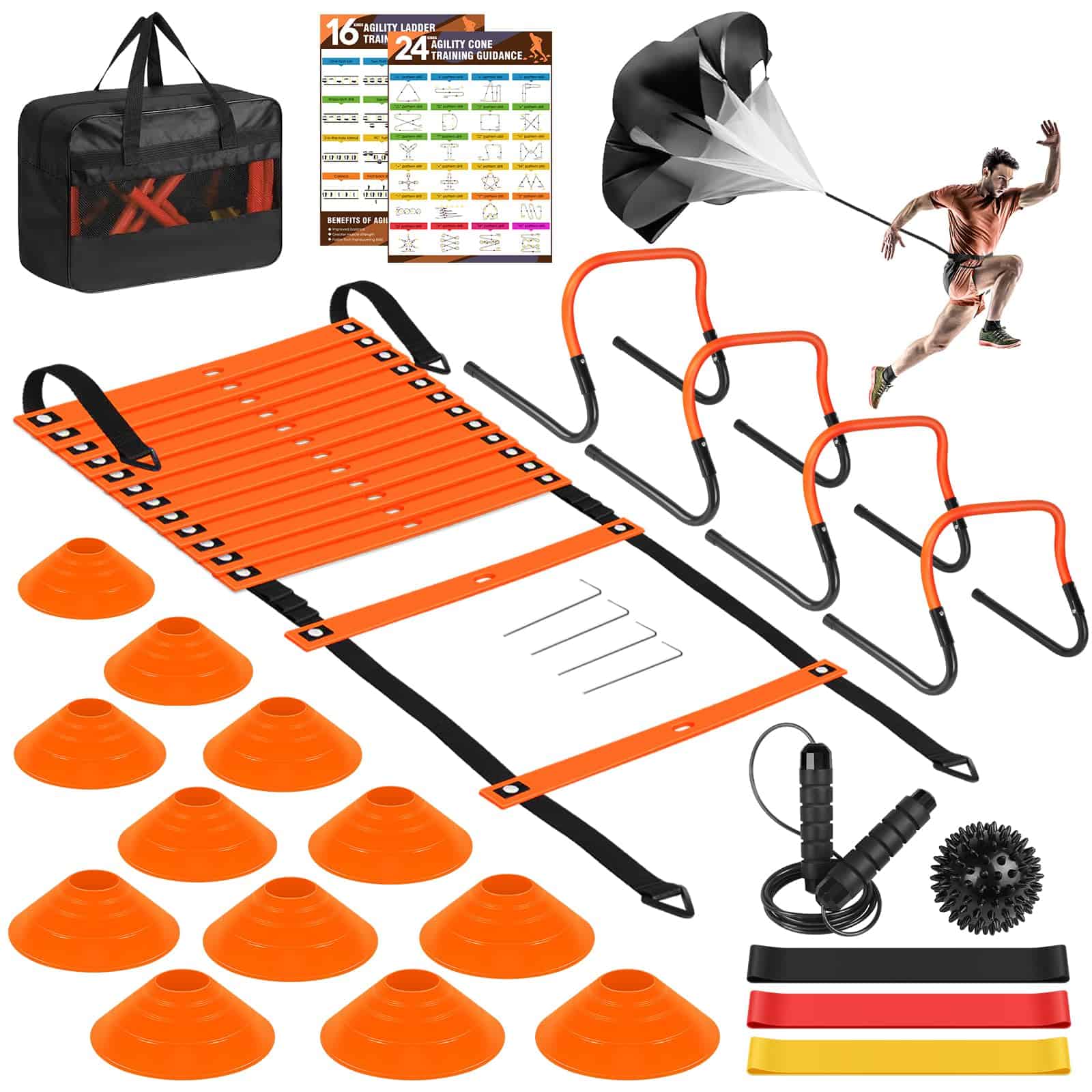 Set de Equipos de Entrenamiento de Agilidad - -, Adultos