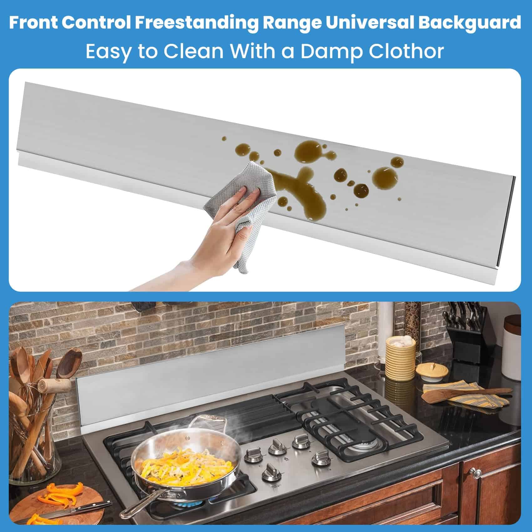 11NBBKGDDS Protector de pared universal para estufa - Imagen 5