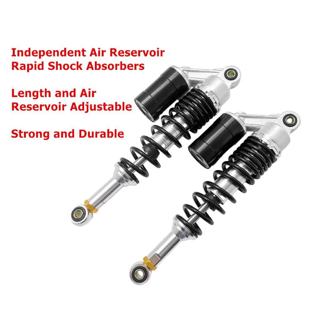 1 par de amortiguadores traseros de aire ajustables de 330 - Imagen 5