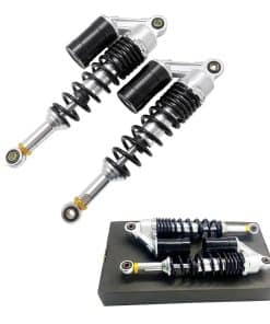 1 par de amortiguadores traseros de aire ajustables de 330