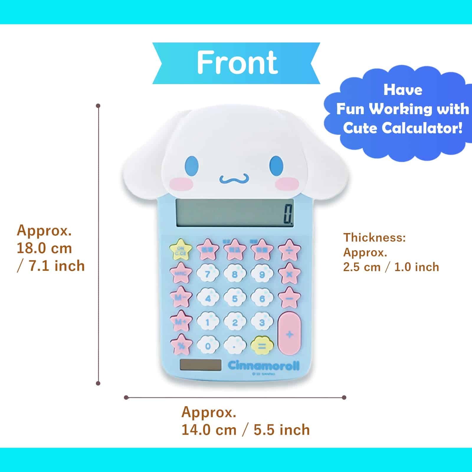 Calculadora en forma de Rostro Sanrio Original (Importación - Imagen 4