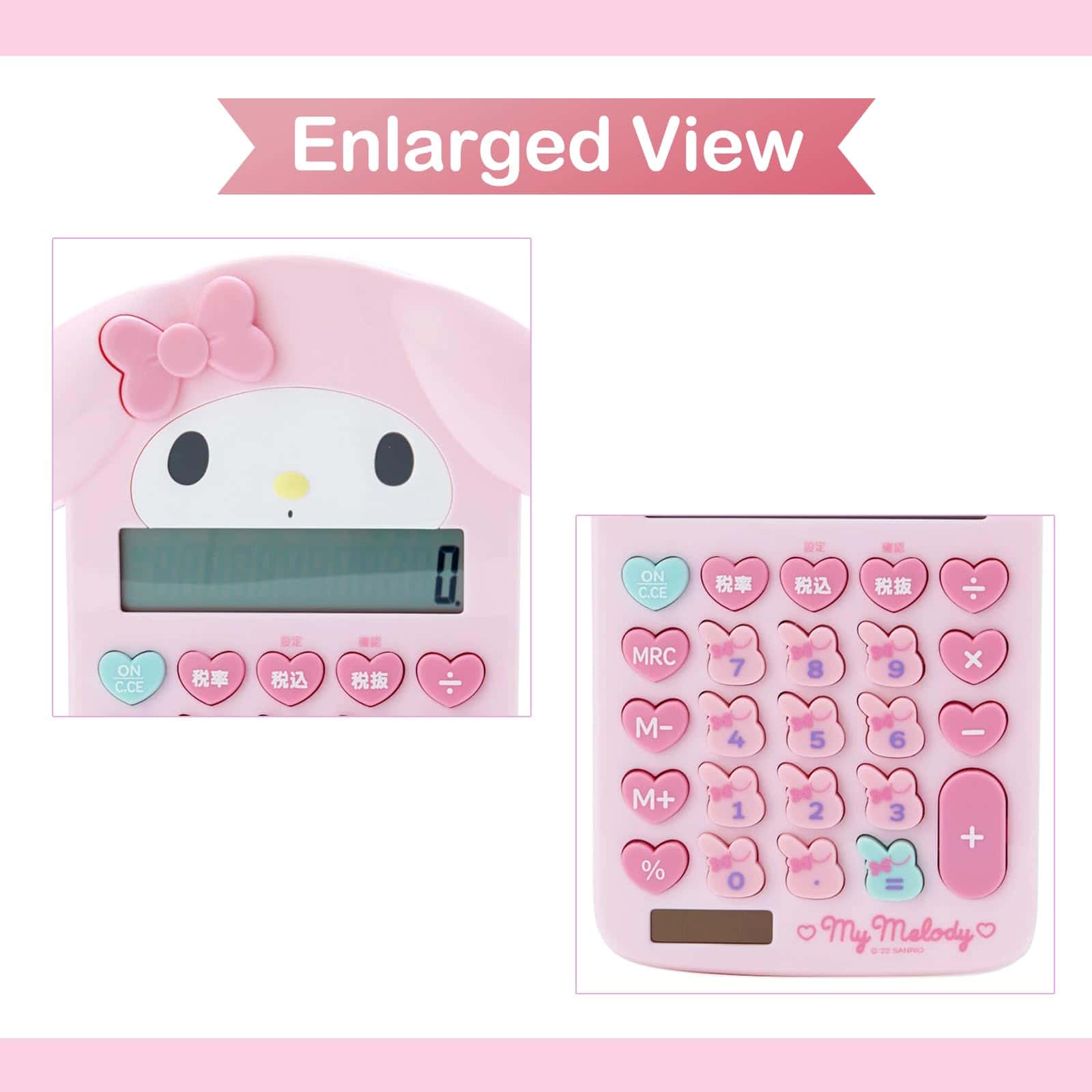 Calculadora con Forma de Cara Original de Sanrio (Importada - Imagen 5