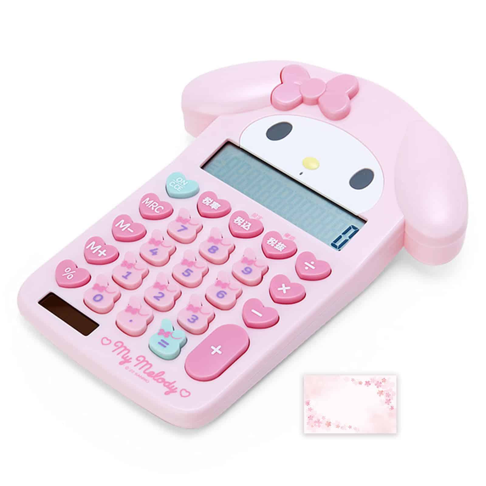 Calculadora con Forma de Cara Original de Sanrio (Importada
