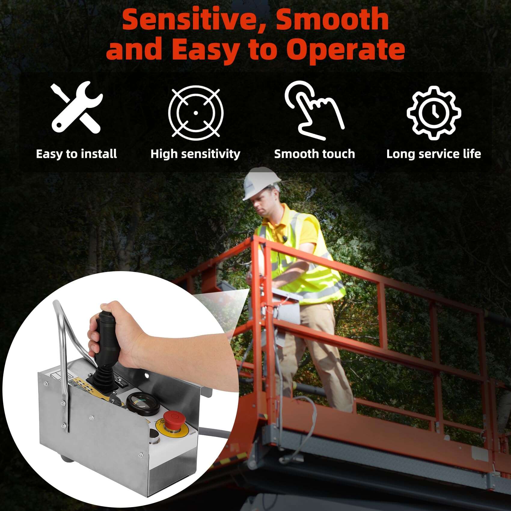 Caja de Control Qnemaei con Controlador de Joystick para - Imagen 5