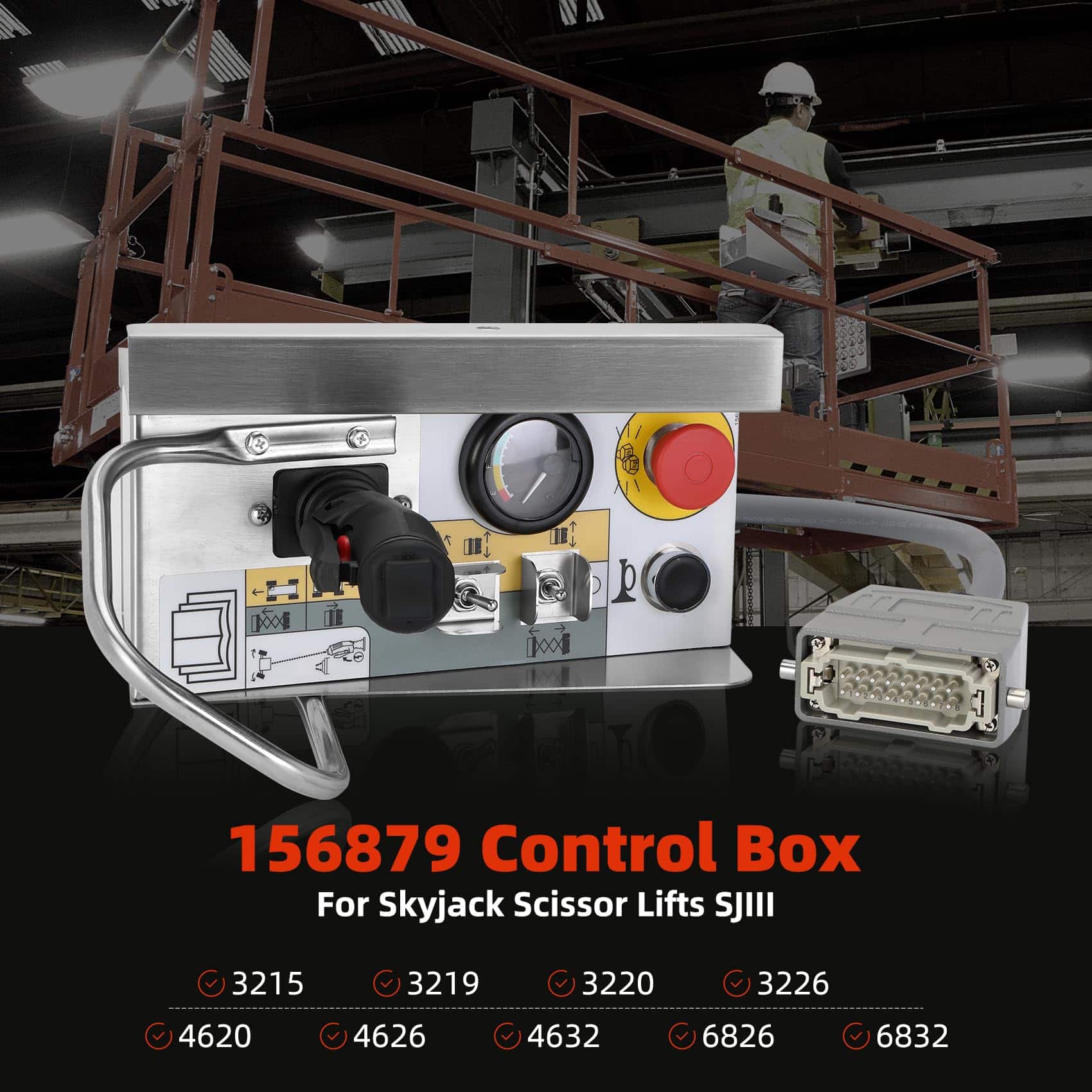 Caja de Control Qnemaei con Controlador de Joystick para - Imagen 4