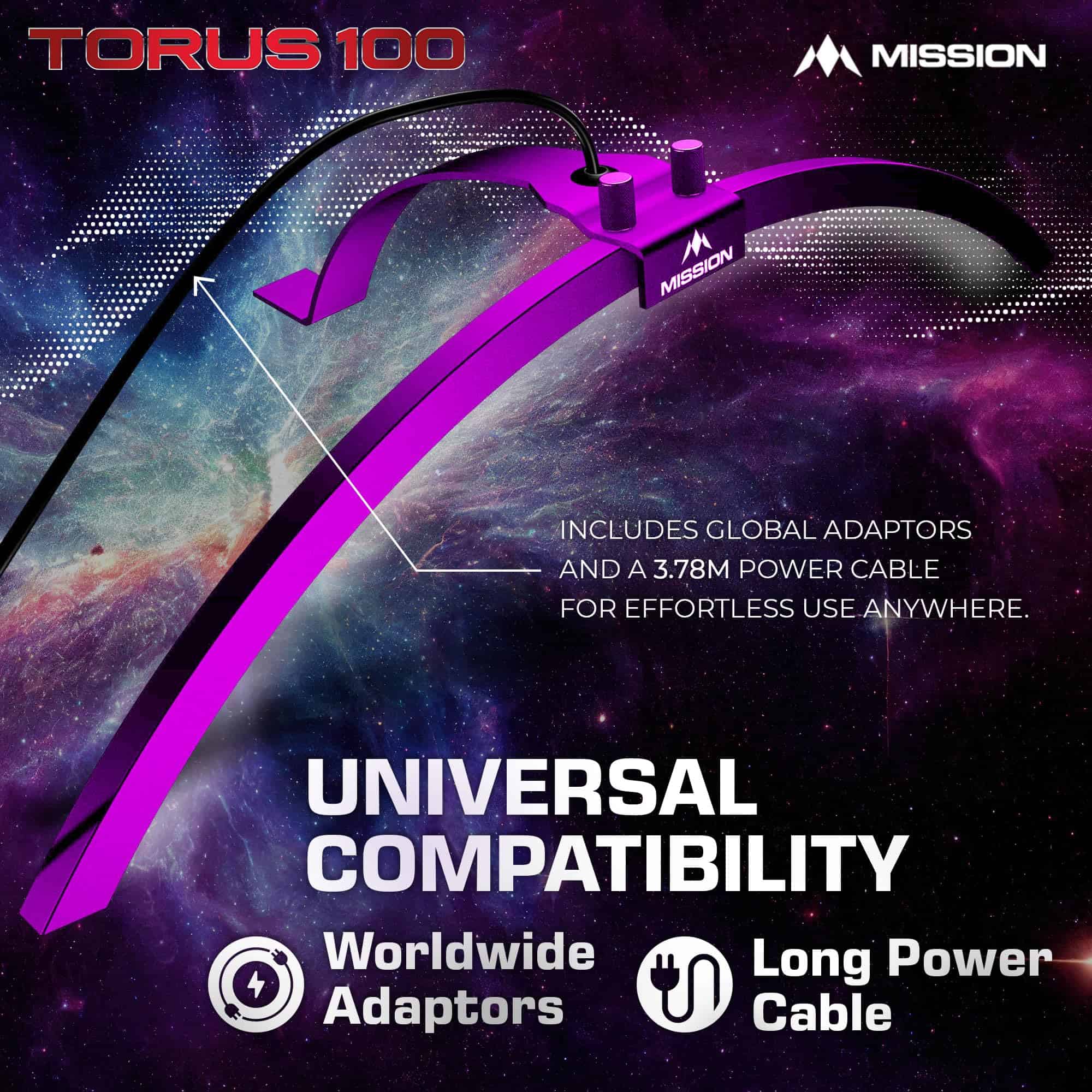 Mission Darts TOR100 Torus 100 | Tablero -Metálico) - Imagen 5