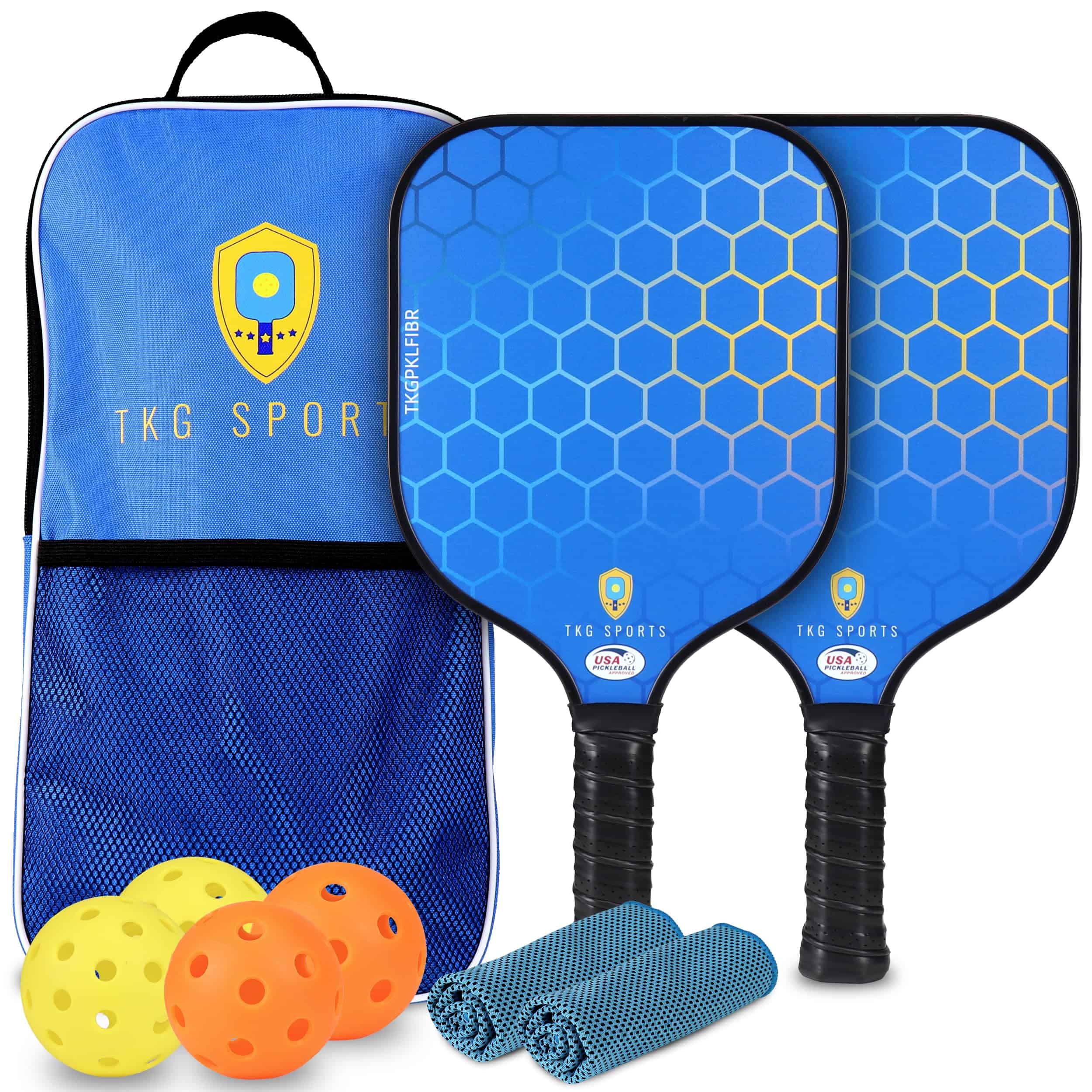 Set de Pickleball con Bolsa - Fibra de Vidrio 14mm - 2
