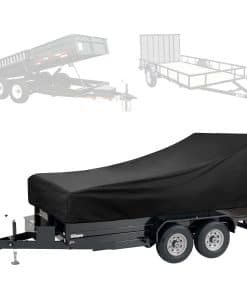 Cubierta para Remolque de Utilidad (con puerta de rampa),