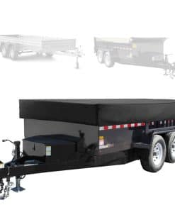 Cubierta para remolque utilitario (sin compuerta de rampa),