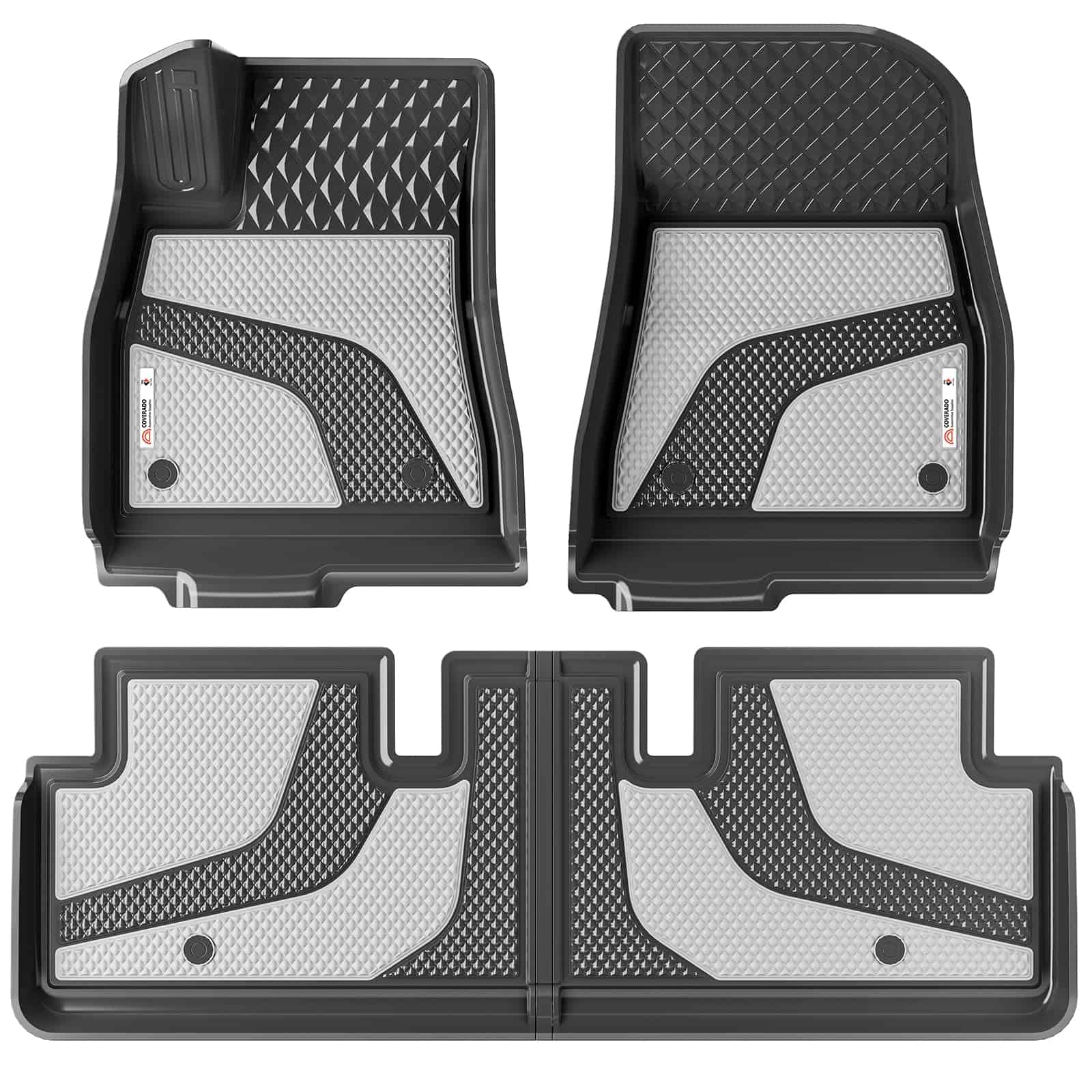 Tapetes Coverado para Tesla Model 3 2024, Juego Completo de