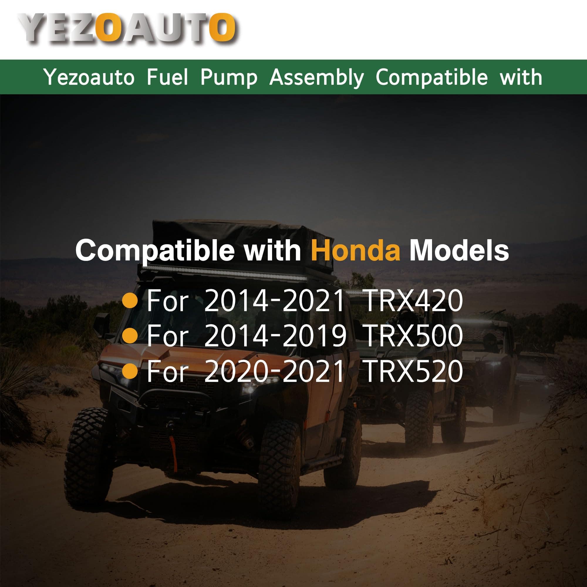 Yezoauto Bomba de Combustible para Honda TRX420 14-21 - Imagen 4