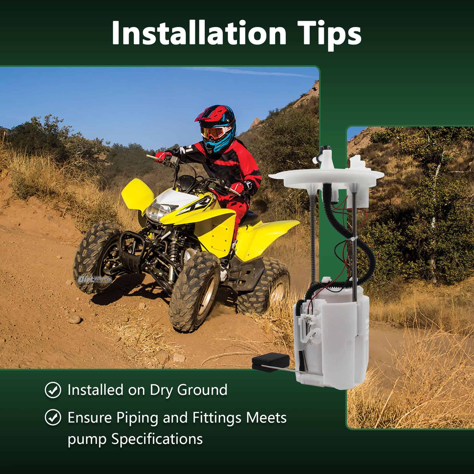 Yezoauto Bomba de Combustible para Honda TRX420 14-21 - Imagen 6