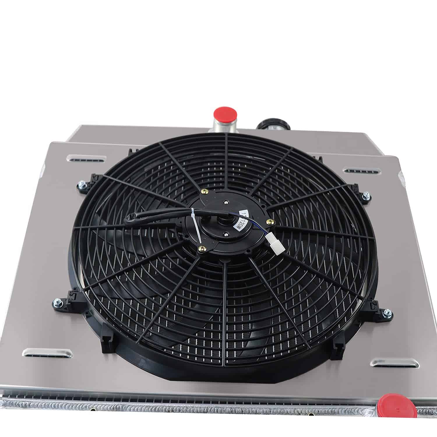 Radiador de aluminio YoApoio compatible con Chevy Bel Air - Imagen 5