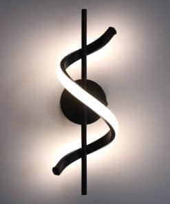 Homdec 12V Modern LED Wall Sconce, Lámpara de Pared LED de