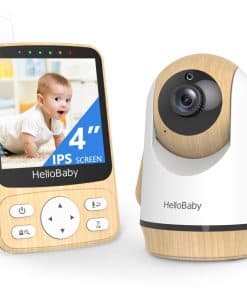 Monitor de Bebé HelloBaby con Cámara y Audio, Pantalla