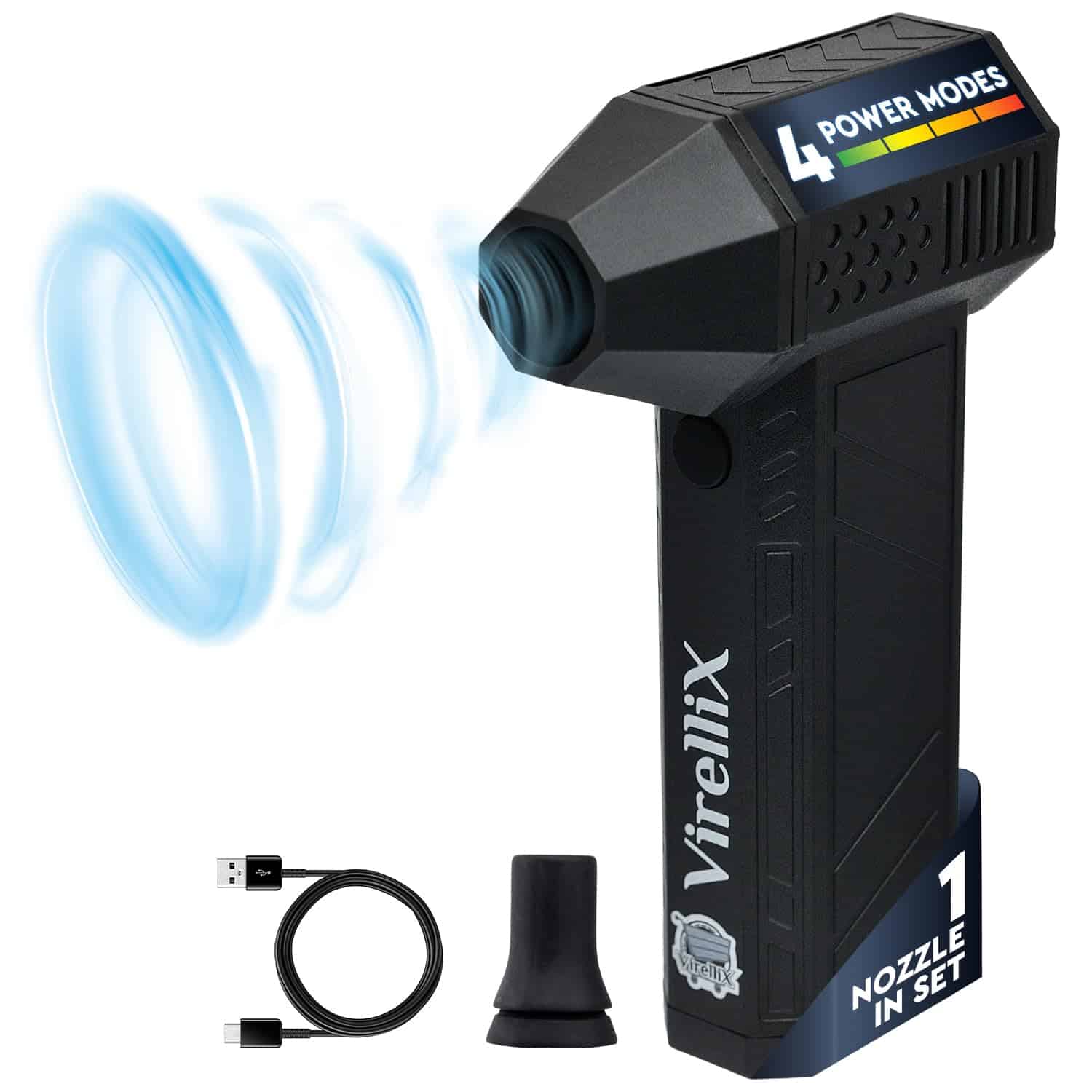 Potente Soplador de Aire Eléctrico para PC - Turbojet