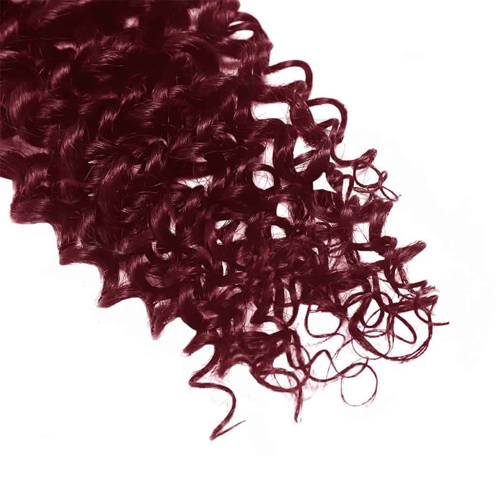 Extensiones de Cabello Humano Rizado en Agua 99J 20 - Imagen 7