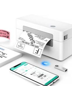 Impresora de etiquetas térmicas vretti Bluetooth - 4x6 para