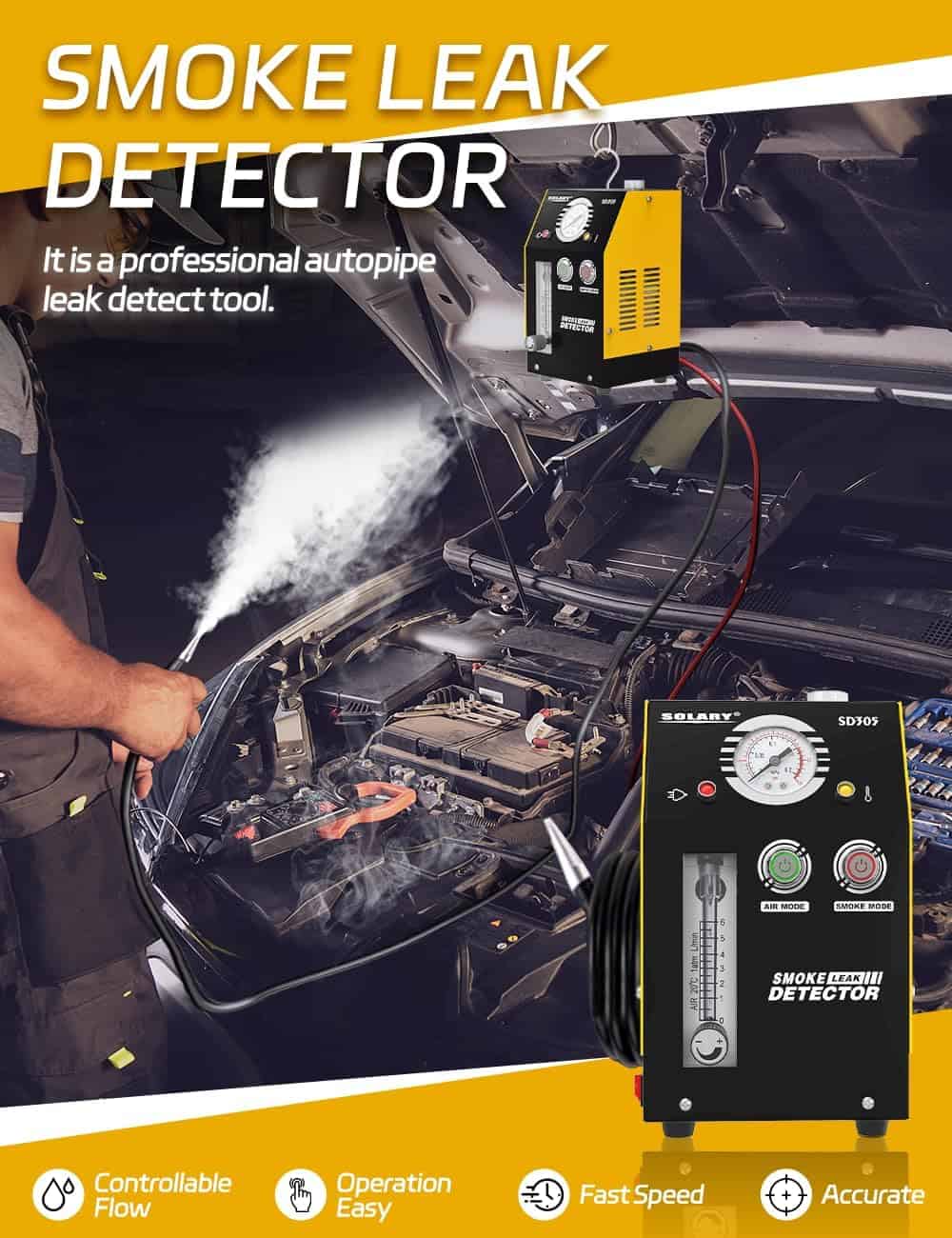 Máquina de Humo para Detectar Fugas - Probador de Humo de - Imagen 3