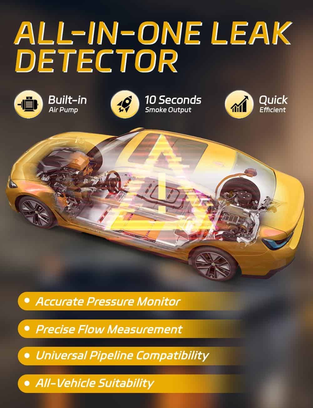Máquina de Humo para Detectar Fugas - Probador de Humo de - Imagen 6