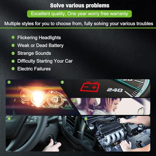 Alternador SCITOO Compatible con Audi A4 Quattro 3.0L - Imagen 9