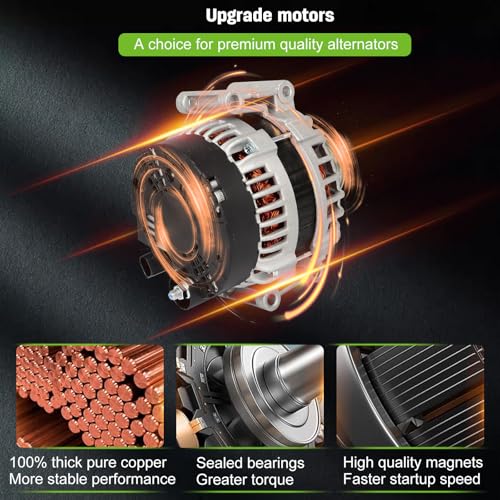 Alternador SCITOO Compatible con Audi A4 Quattro 3.0L - Imagen 10