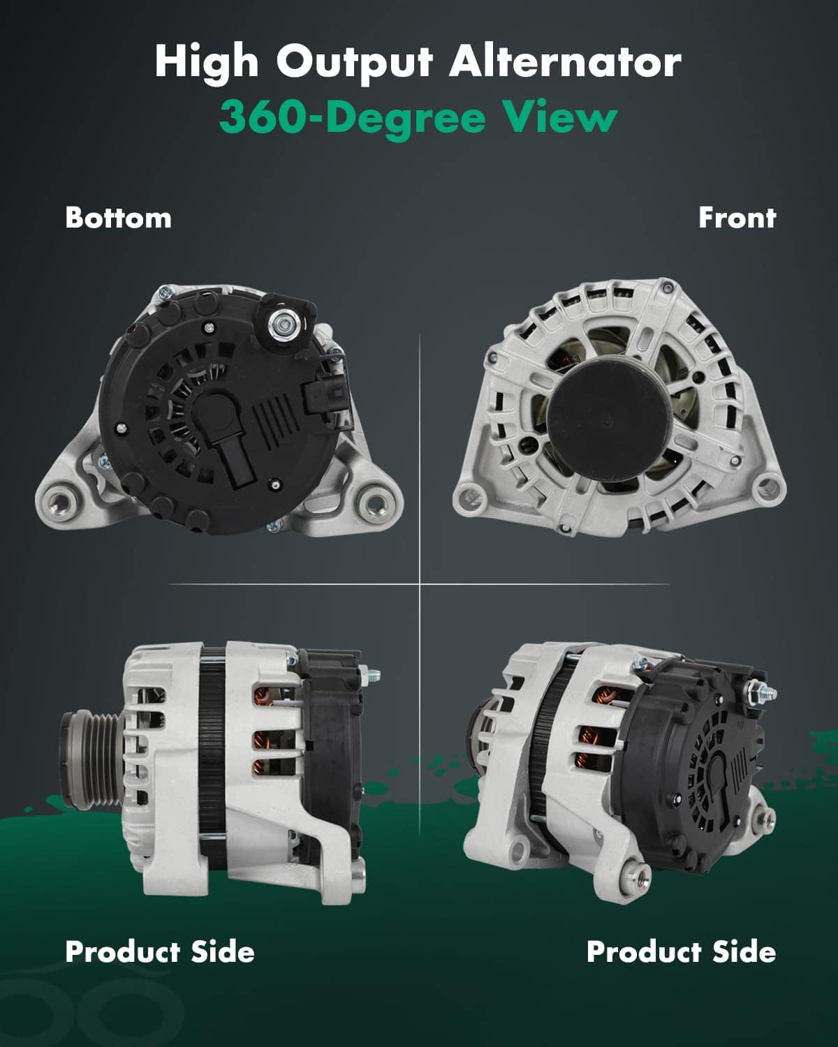 Alternador SCITOO para Chevrolet Cruze 2012 2013 2014 2015, - Imagen 6