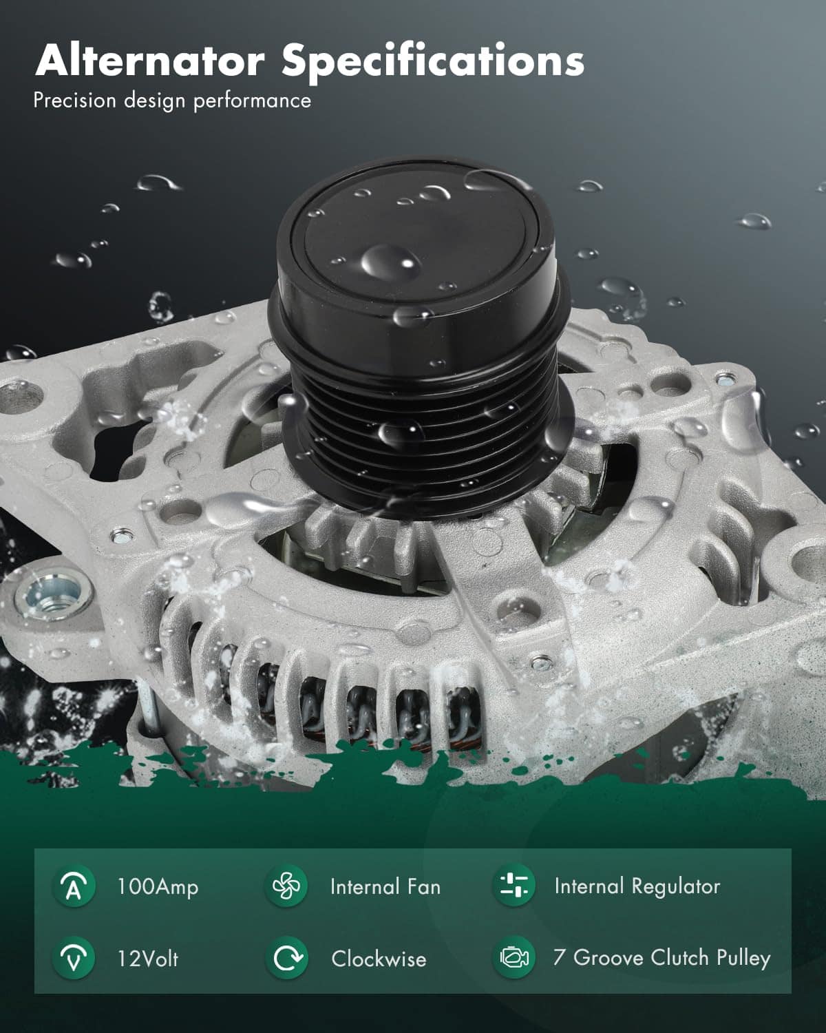 Alternador SCITOO para Toyota 4Runner 4.0L 2010-2013, FJ - Imagen 3