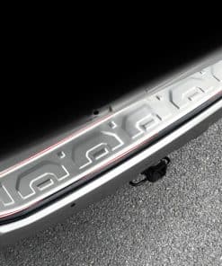 Protector de parachoques trasero cromado para Toyota