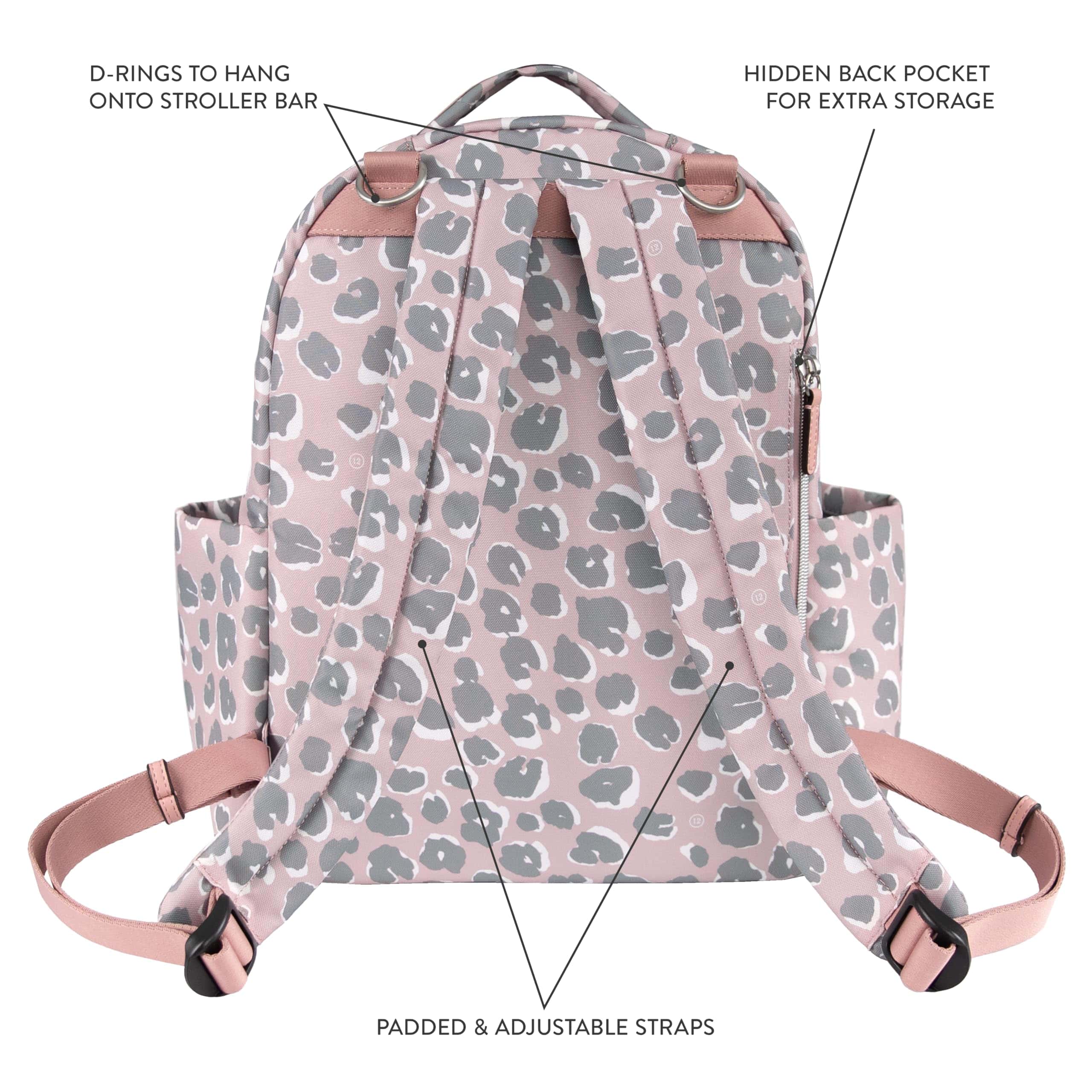 Mochila para pañales TWELVElittle Midi Go con cambiador, - Imagen 4