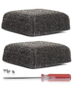 Juego de 2 cabezales de repuesto de cepillo para parrilla