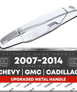 Manija de la puerta delantera del conductor T1A, metal