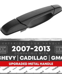 Manija de puerta trasera de metal actualizado para el