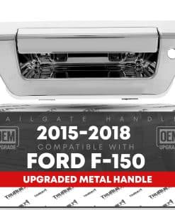 Manija de la puerta trasera de repuesto T1A, de metal