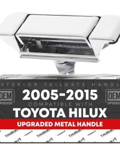 Manija de la puerta trasera Ensamblaje del pestillo, Metal