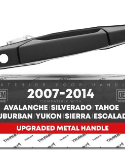 Manija de puerta delantera del pasajero -Negro